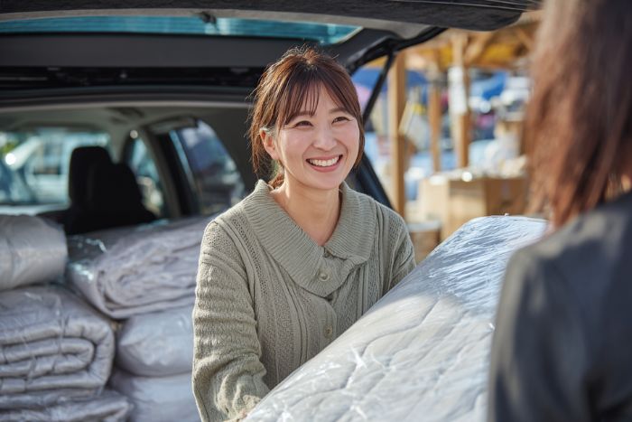 断捨離後も安心のレンタル布団