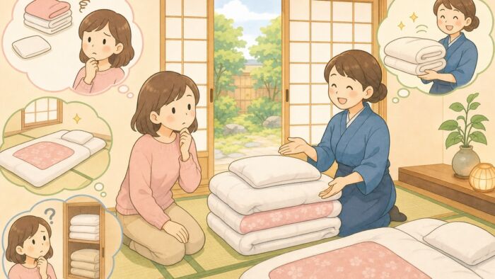 福岡で空き部屋を宿泊用に活かすとき、寝具の準備で悩みやすいこと - 丸よし