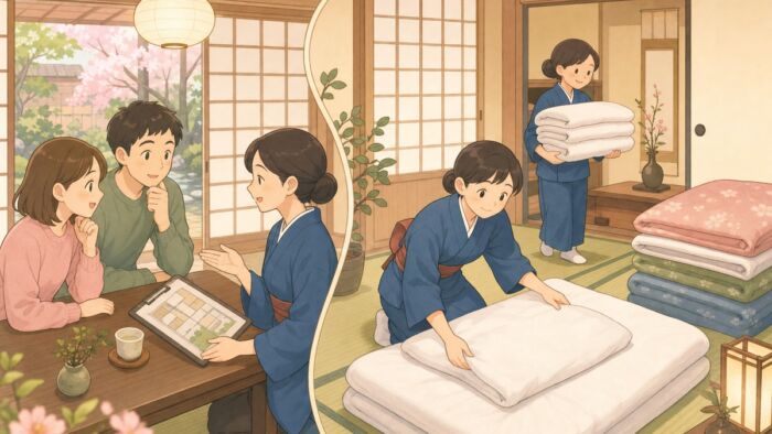 民泊や宿泊用途では、運営手続きと寝具準備を分けて考えると安心です - 丸よし