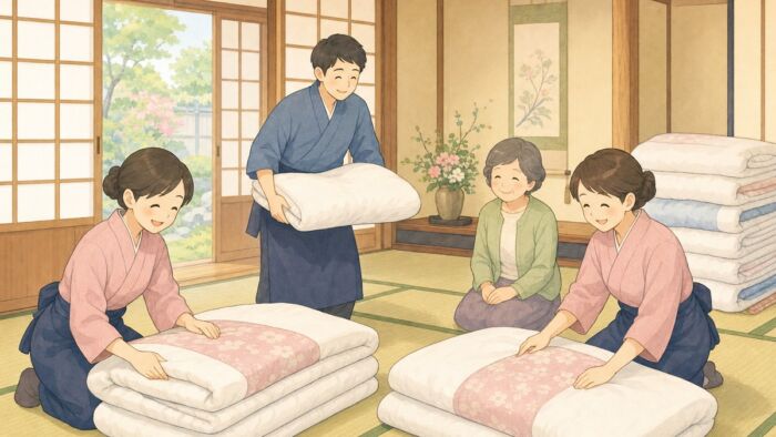 法事の布団準備なら『丸よし』にご相談ください - 丸よし