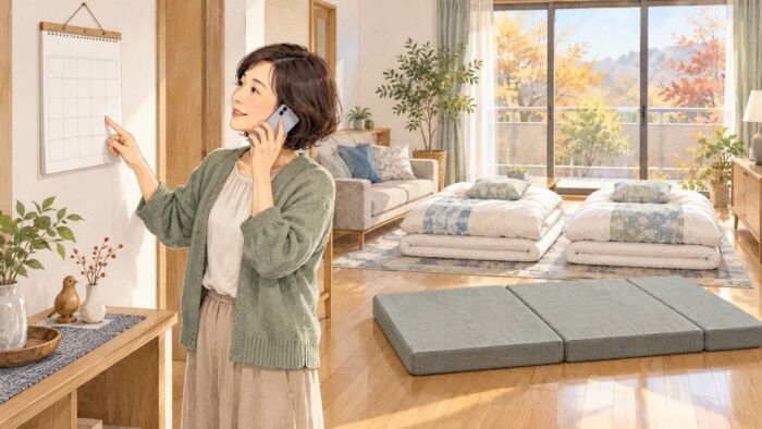 冬の来客前に確認したいことと、ご予約の流れ - 丸よし